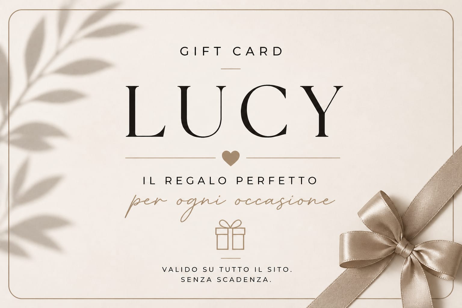 Buono regalo